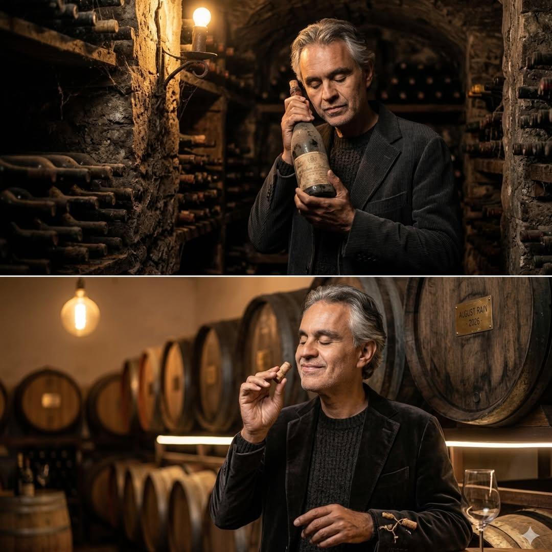 HE HEARD THE RAIN INSIDE THE BOTTLE! 🍷🤫