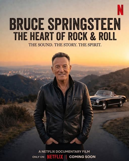 BREAKING: Netflix Announces 16-Episode Series on Bruce Springsteen — “Voice & Vision”
