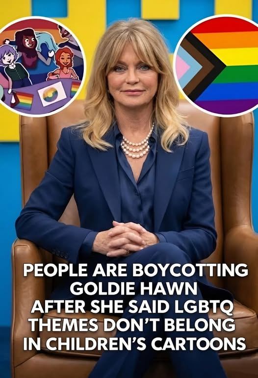 A Rift in the Cultural Conversation: Goldie Hawn Faces Backlash Over Reported “Kingdom Values” Remarks
