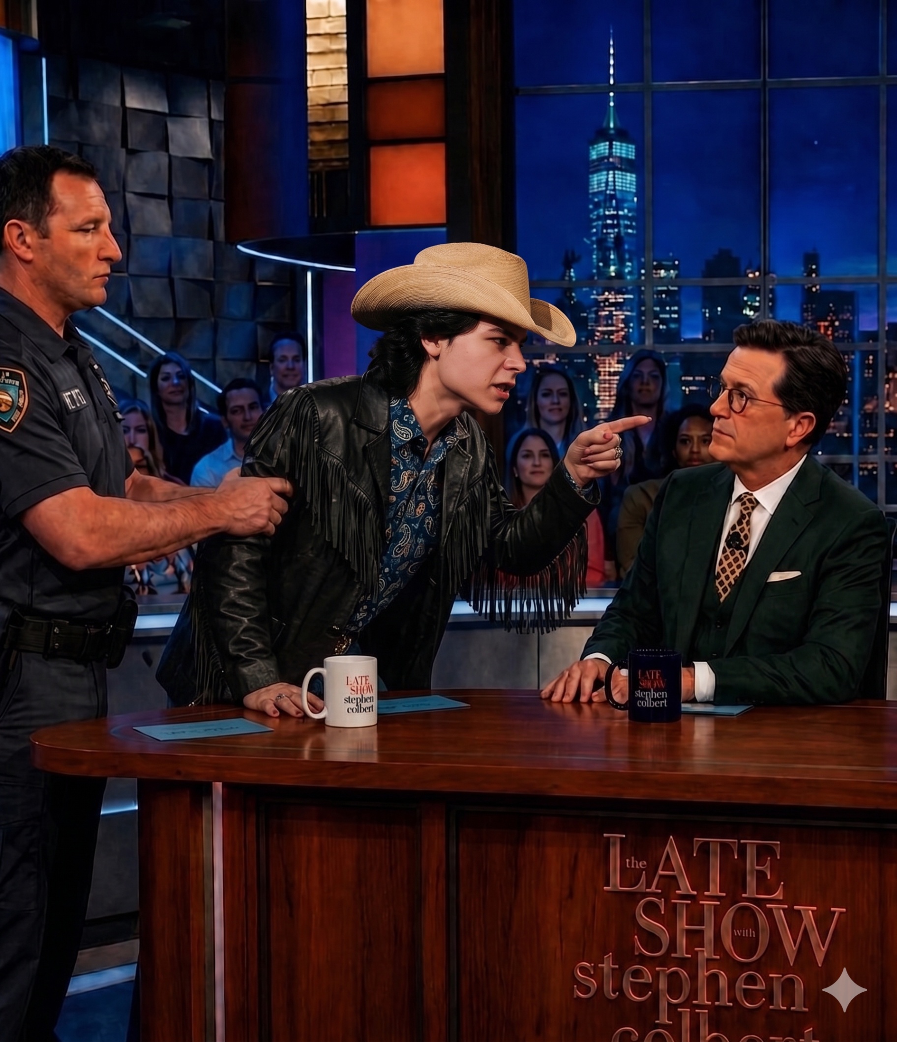 🚨 SHOCKING TV MOMENT: John Foster STUNS Stephen Colbert LIVE ON AIR — STUDIO LEFT IN SILENCE 🚨
