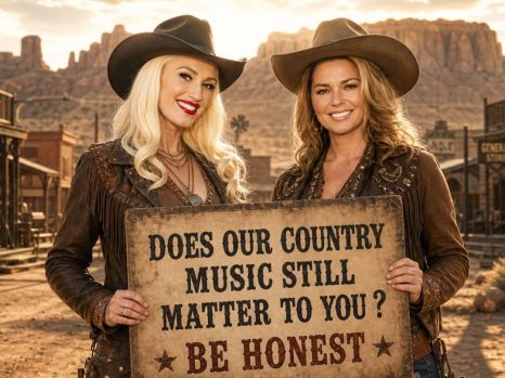 SHANIA TWAIN & GWEN STEFANI JOIN FORCES — A POWERFUL PROMISE TO BRING THE HEART OF COUNTRY BACK