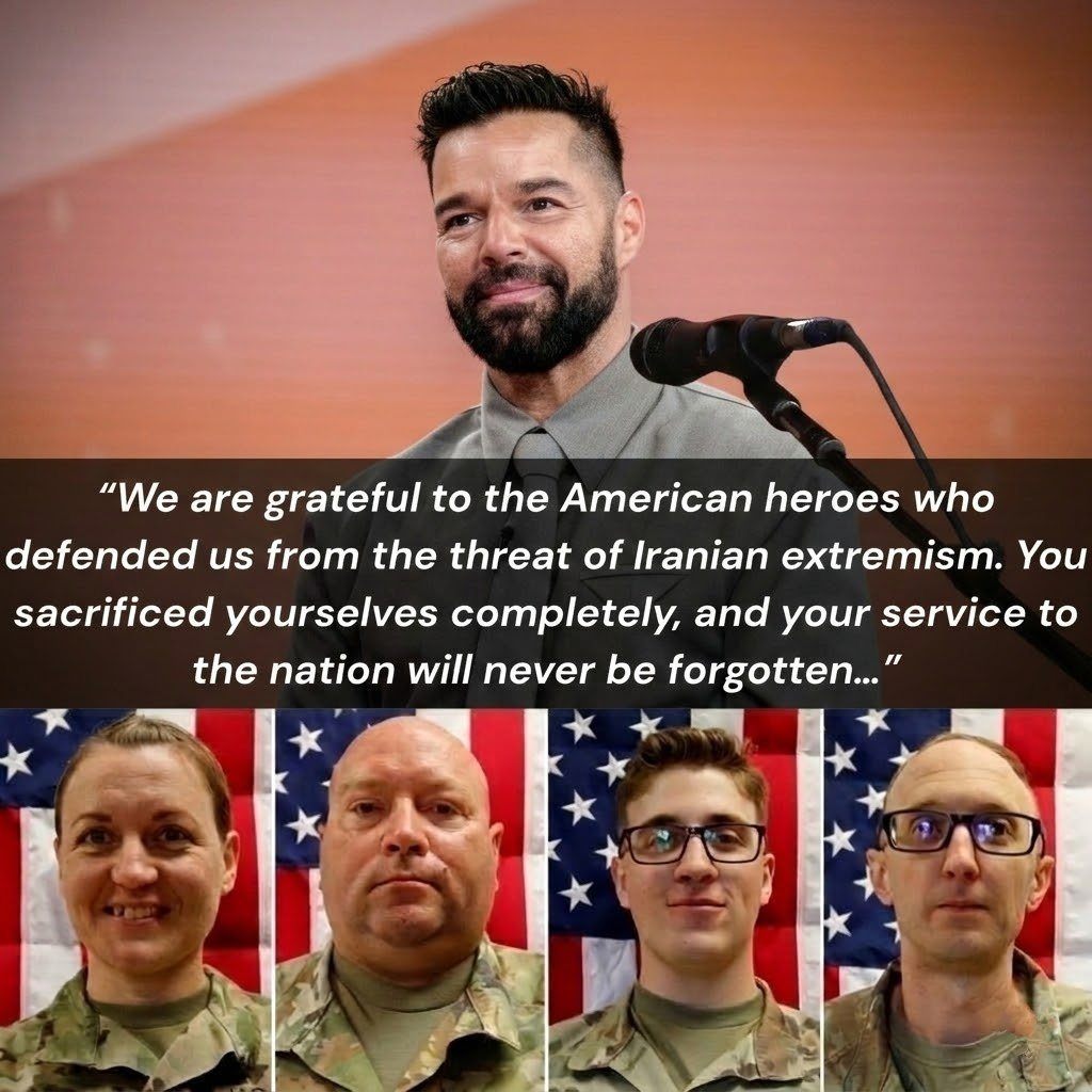 Respectfully: Ricky Martin Announces $2 Million Donation to Support Families of Fallen Heroes