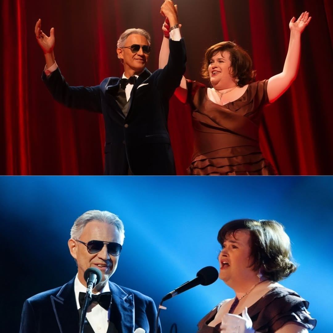 No One Thought This Moment Would Become the Most Beautiful Part of the Night: When Susan Boyle Began to Sing Beside Andrea Bocelli, the Entire Hall Fell Silent