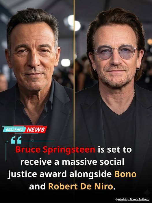 “BRUCE SPRINGSTEEN TO RECEIVE HARRY BELAFONTE AWARD — HONOR, LEGACY, AND A DEBATE THAT WON’T QUIET DOWN”