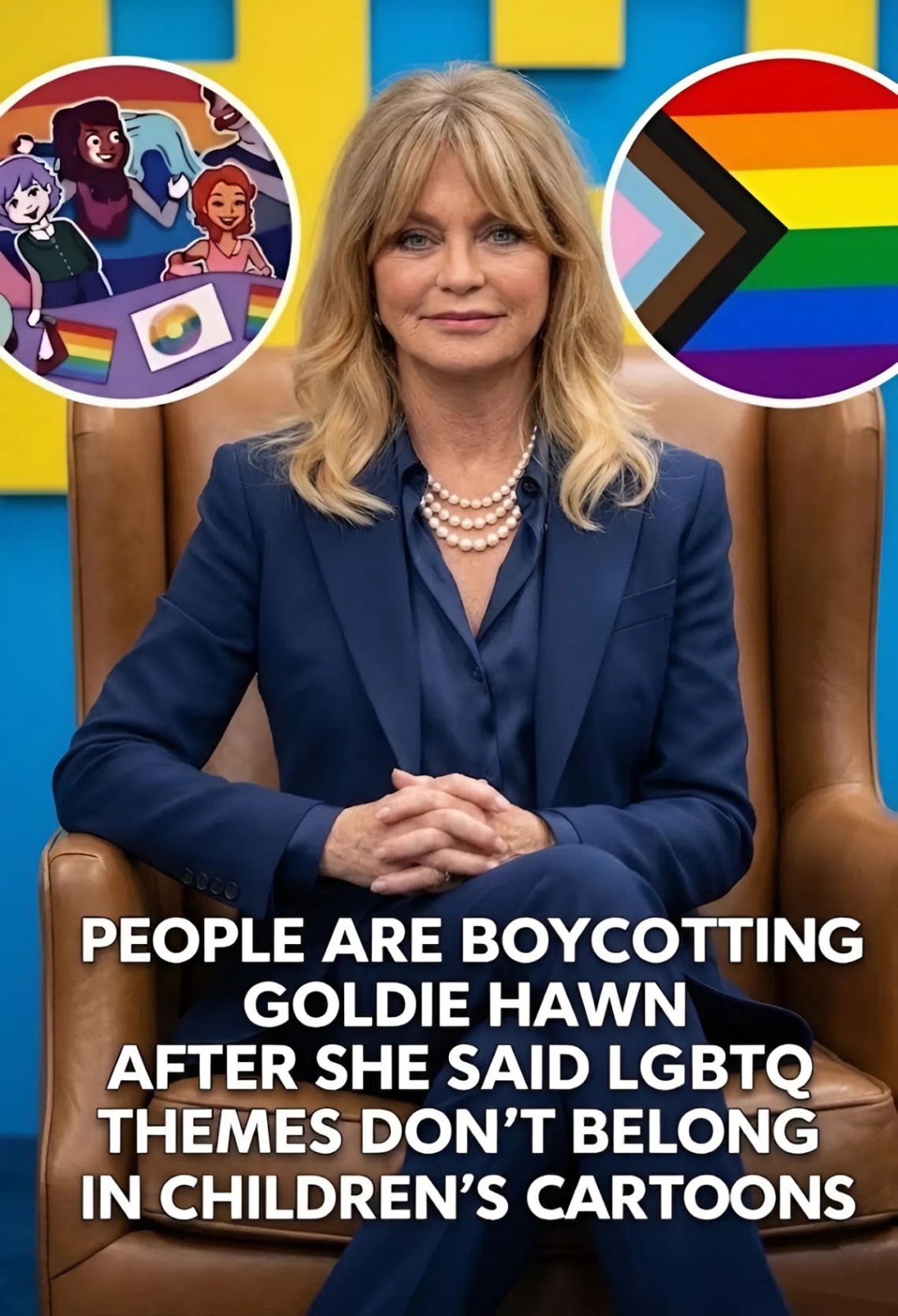 A Rift in the Cultural World: Goldie Hawn Faces Backlash Over “Kingdom Values” Remarks