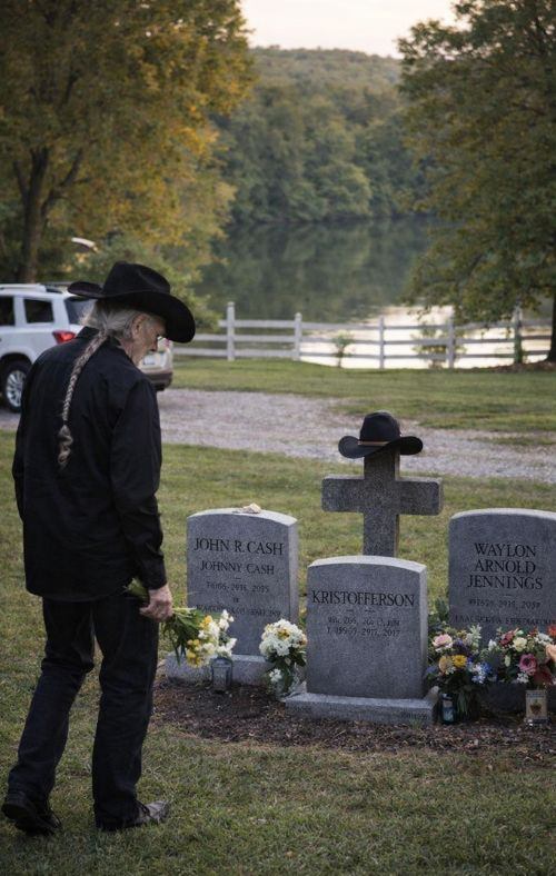 ONLY ONE HIGHWAYMAN REMAINS — The Quiet Moment at Three Graves That Left Everyone Speechless