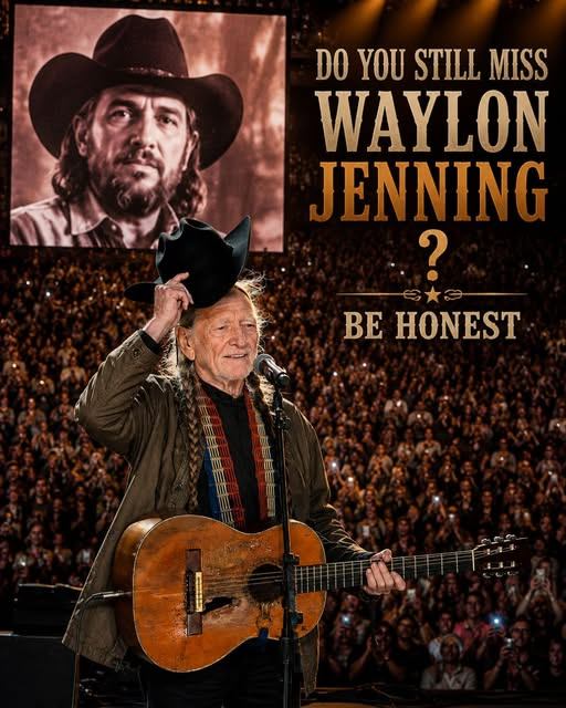 “He Didn’t Cry — But Everyone Felt It”: Willie Nelson’s Quiet Tribute to Waylon Jennings Became a Moment No One Could Forget