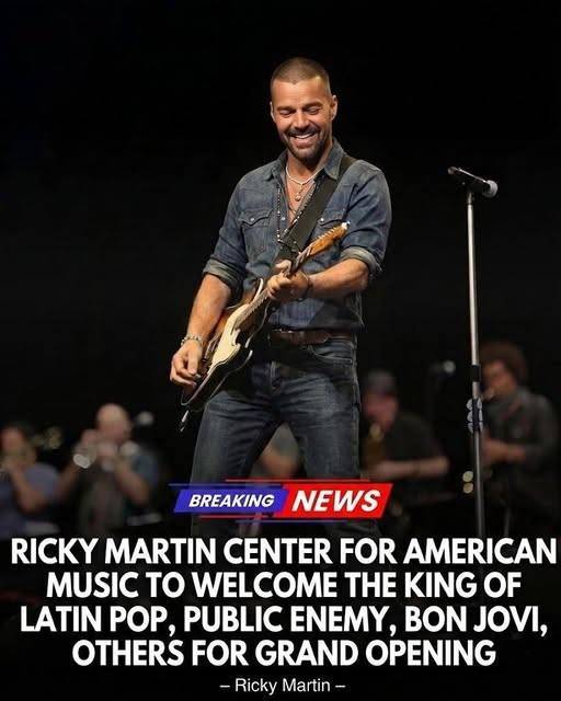 NEWS: Ricky Martin Center Reportedly Launches with Massive Star-Studded Music Celebration in New Jersey