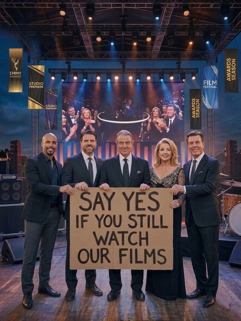 “5 LEGENDS. 1 STAGE. 60 SECONDS TO BREAK THE INTERNET.” — Viral Reunion of Eric Braeden, Melody Thomas Scott, Peter Bergman, Joshua Morrow, and Bryton James Sparks Massive Emotional Reaction