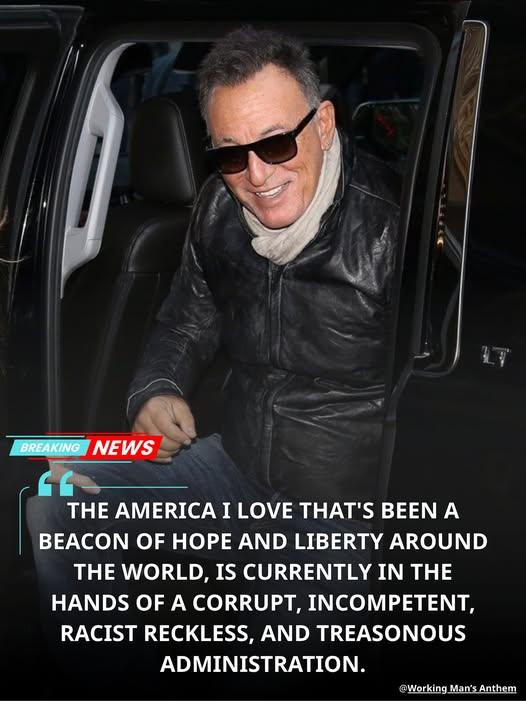 “HE DIDN’T HOLD BACK” — Bruce Springsteen’s Political Remarks Ignite Heated National Debate