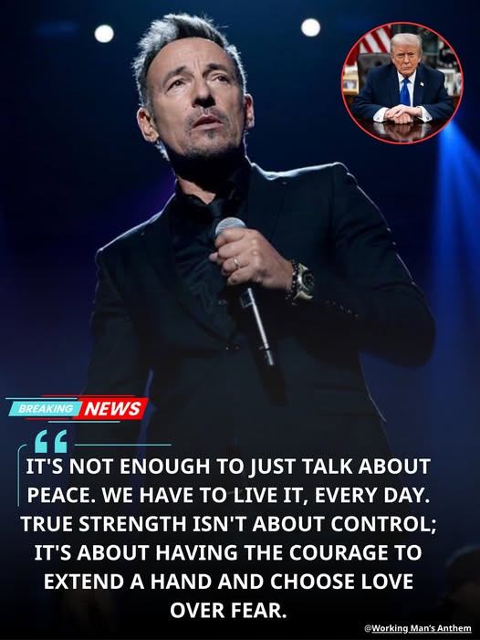 “HE NEVER RAISED HIS VOICE — BUT THE INTERNET EXPLODED ANYWAY” Bruce Springsteen Sparks Fierce Online Debate With Calm but Powerful Message
