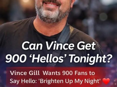 Vince Gill STUNS FANS WITH SECRET SOCIAL CHALLENGE — “900 HELLOS” Turns Into a Viral Emotional Movement That Nobody Saw Coming