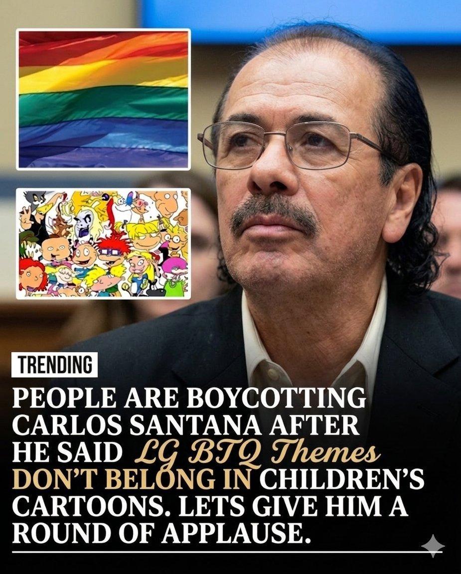 🔥 “THE INTERNET ERUPTED OVERNIGHT” — A Carlos Santana Controversy Ignites Debate Over Free Speech, Culture, and Accountability 🌐🎸