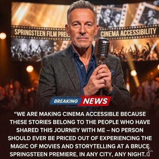 A NIGHT OF MAGIC FOR EVERYONE: Bruce Springsteen Announces $5 Celebration Evening!