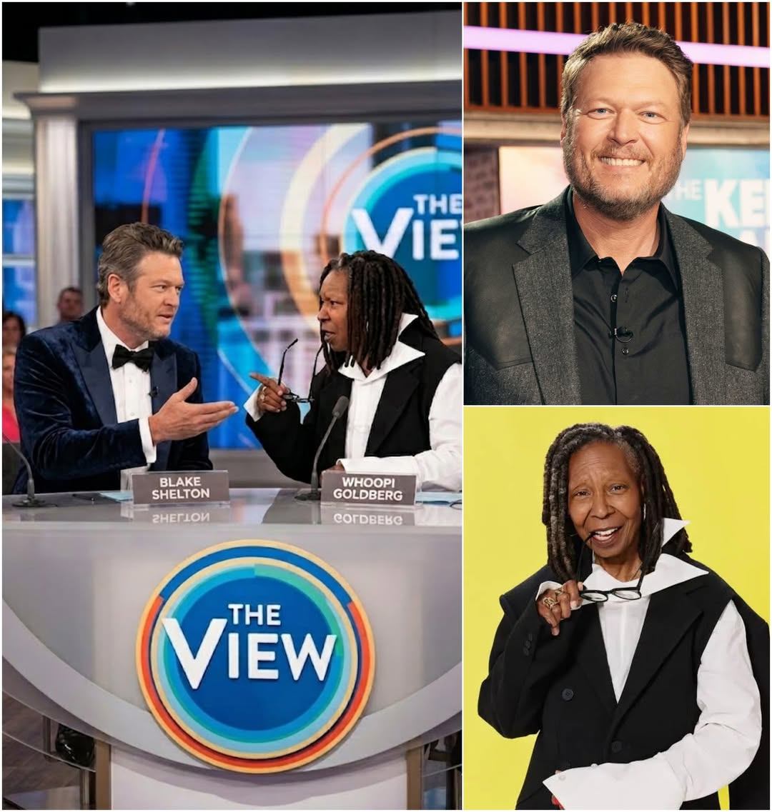 🚨📺 “BEATEN! BEATEN – PAY NOW!” — Blake Shelton Reportedly Files $50 Million Lawsuit After Explosive Clash With Whoopi Goldberg
