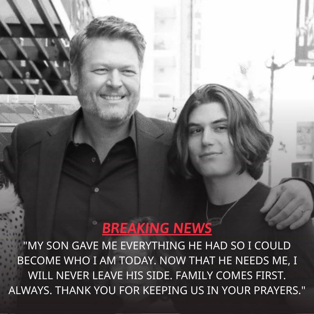 💔🎸 HEARTBREAKING MOMENT: Blake Shelton Fights Back Tears While Speaking About His Stepson, Kingston Rossdale