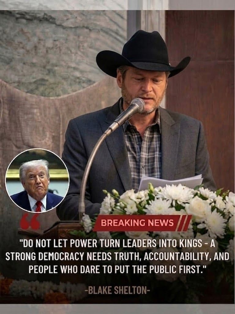 🔥🇺🇸 BOOM! Blake Shelton Just Set the Internet on Fire With One Blunt Message About Power, Leadership, and Accountability