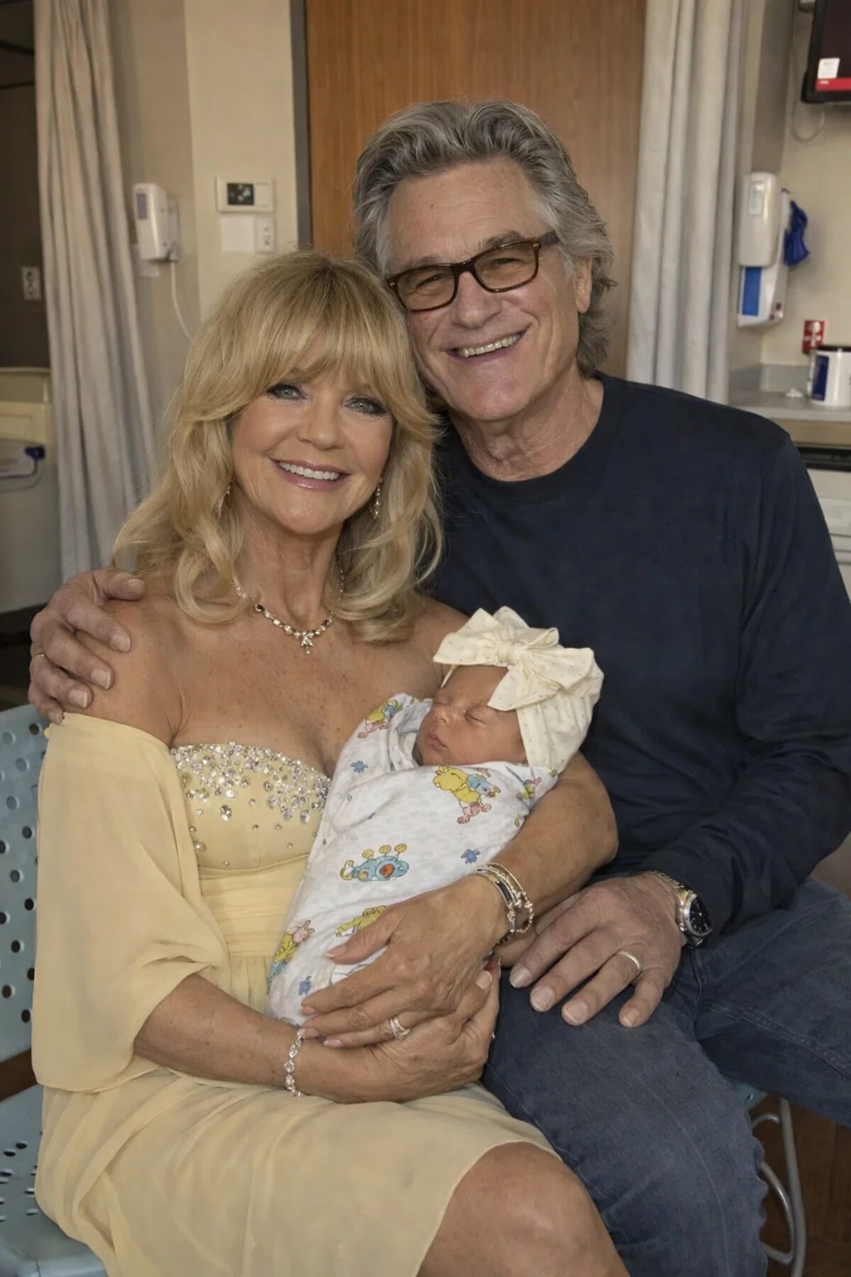 “Our Hearts Have Never Felt Fuller”: Kurt Russell and Goldie Hawn Celebrate the Arrival of Their First Granddaughter
