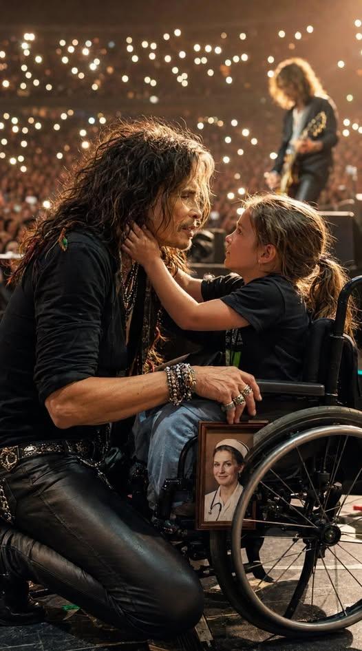 “THE ENTIRE ARENA FROZE…” — The Night Steven Tyler Walked Off the Stage and Into the Crowd