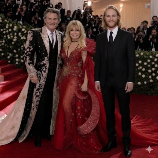 MET Gala 2026 Bombshell: Kurt Russell, Goldie Hawn, and Wyatt Russell Steal the Spotlight With Stunning Family Red Carpet Moment
