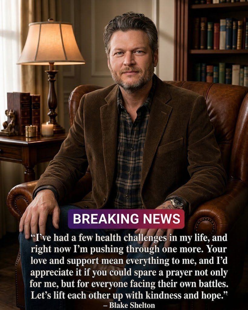 POSITIVE UPDATE FROM Blake Shelton ❤️