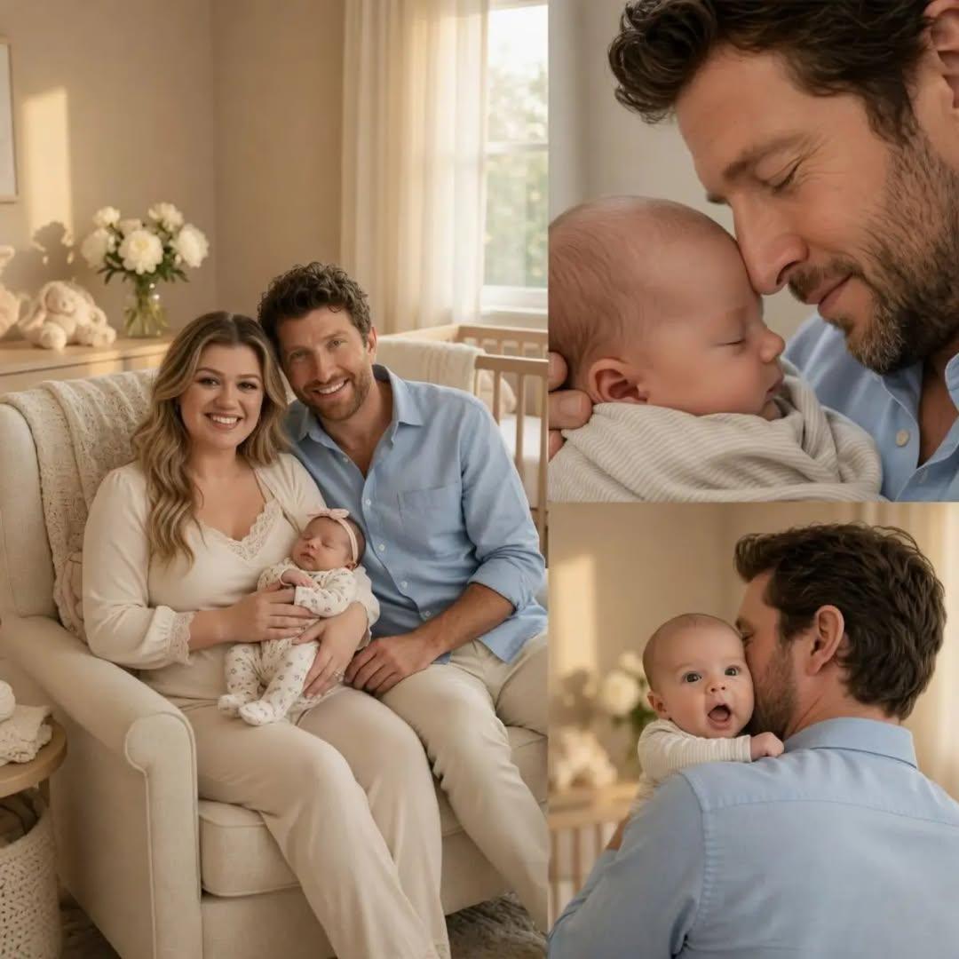 🎉👶 Joyful News: Kelly Clarkson and Brett Eldredge Welcome Their Baby Girl! 💖