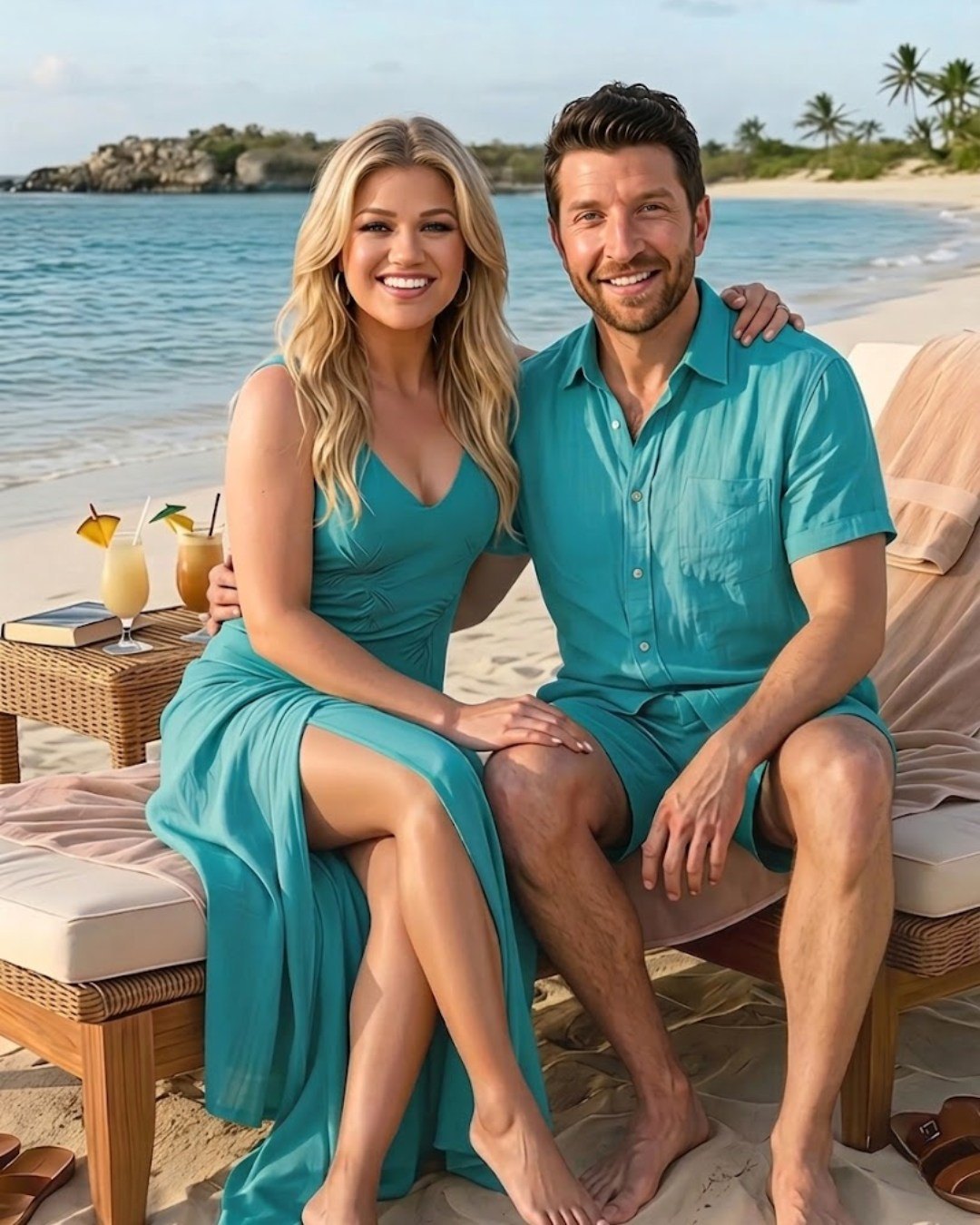 Kelly Clarkson and Brett Eldredge Turn Heads as Beach Photos Spark Viral Conversation