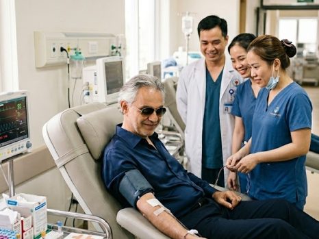 Andrea Bocelli’s Quiet Routine: Why Stories of His Weekly Blood Donations Are Capturing Hearts