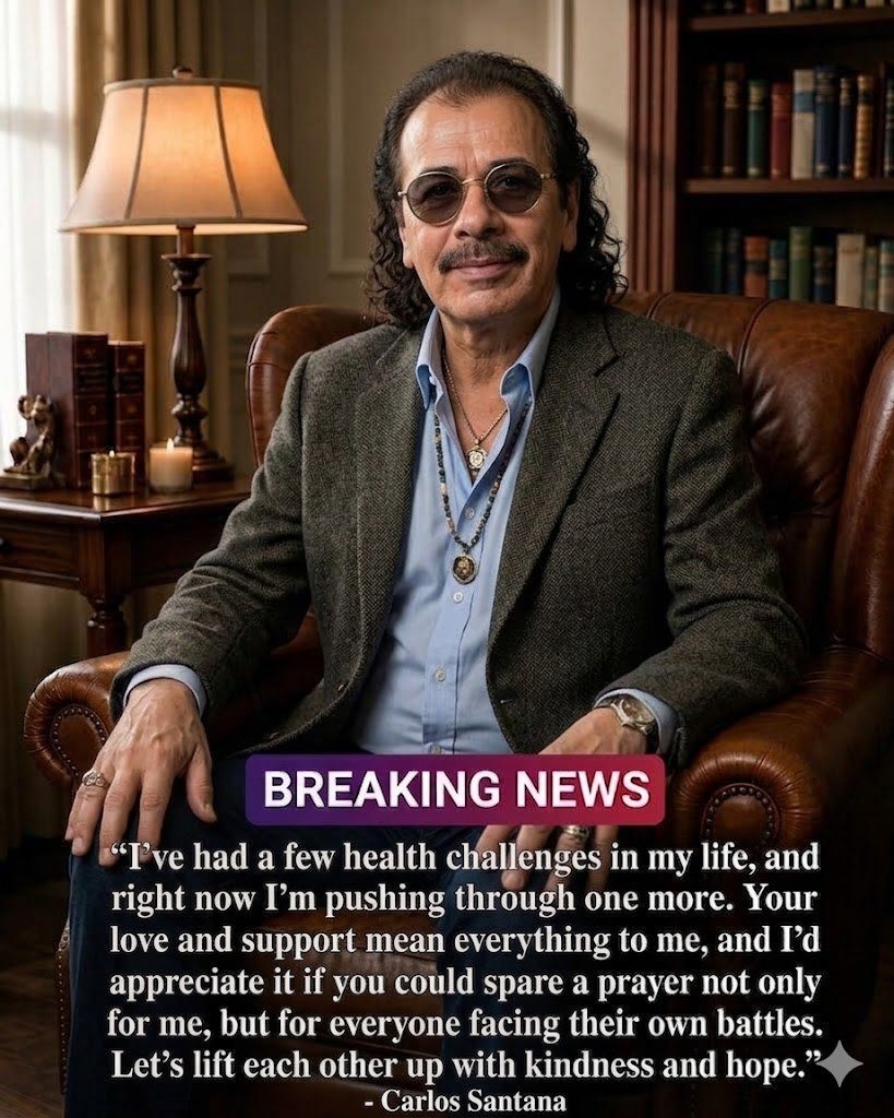 POSITIVE UPDATE FROM Carlos Santana ❤️
