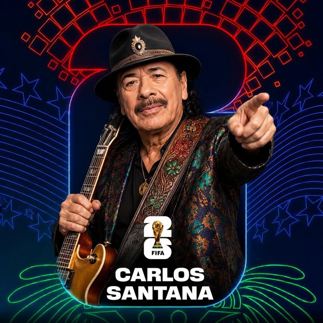 BREAKING: Carlos Santana Confirmed for Special Appearance at the 2026 FIFA World Cup Halftime Show — A Historic First for Football Entertainment