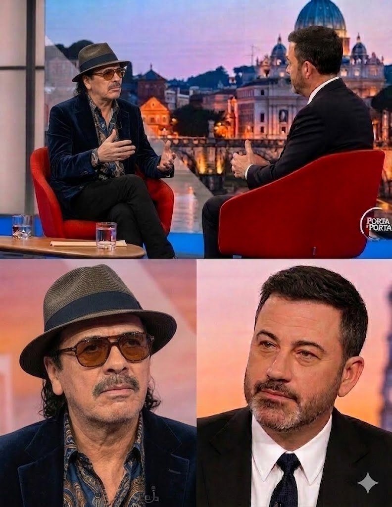 🔥📺 “CUT THE FEED!” — The Night a Late-Night Interview With Carlos Santana Spiraled Into Television Chaos