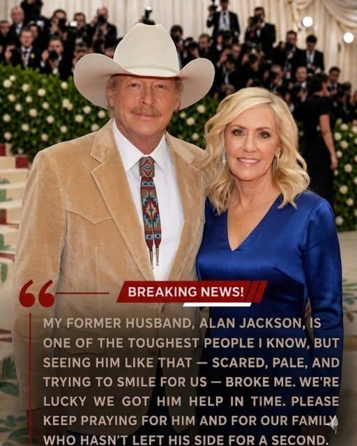 Emotional Update: Denise Jackson Breaks Silence on Alan Jackson’s Condition as Fans Rally Around Country Legend