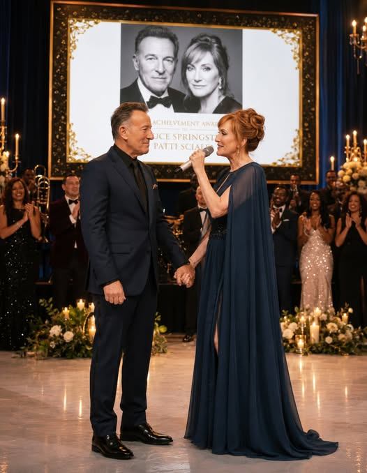 “THE ENTIRE ROOM FELL SILENT”: PATTI SCIALFA’S EMOTIONAL PERFORMANCE FOR BRUCE SPRINGSTEEN LEAVES MILLIONS IN TEARS