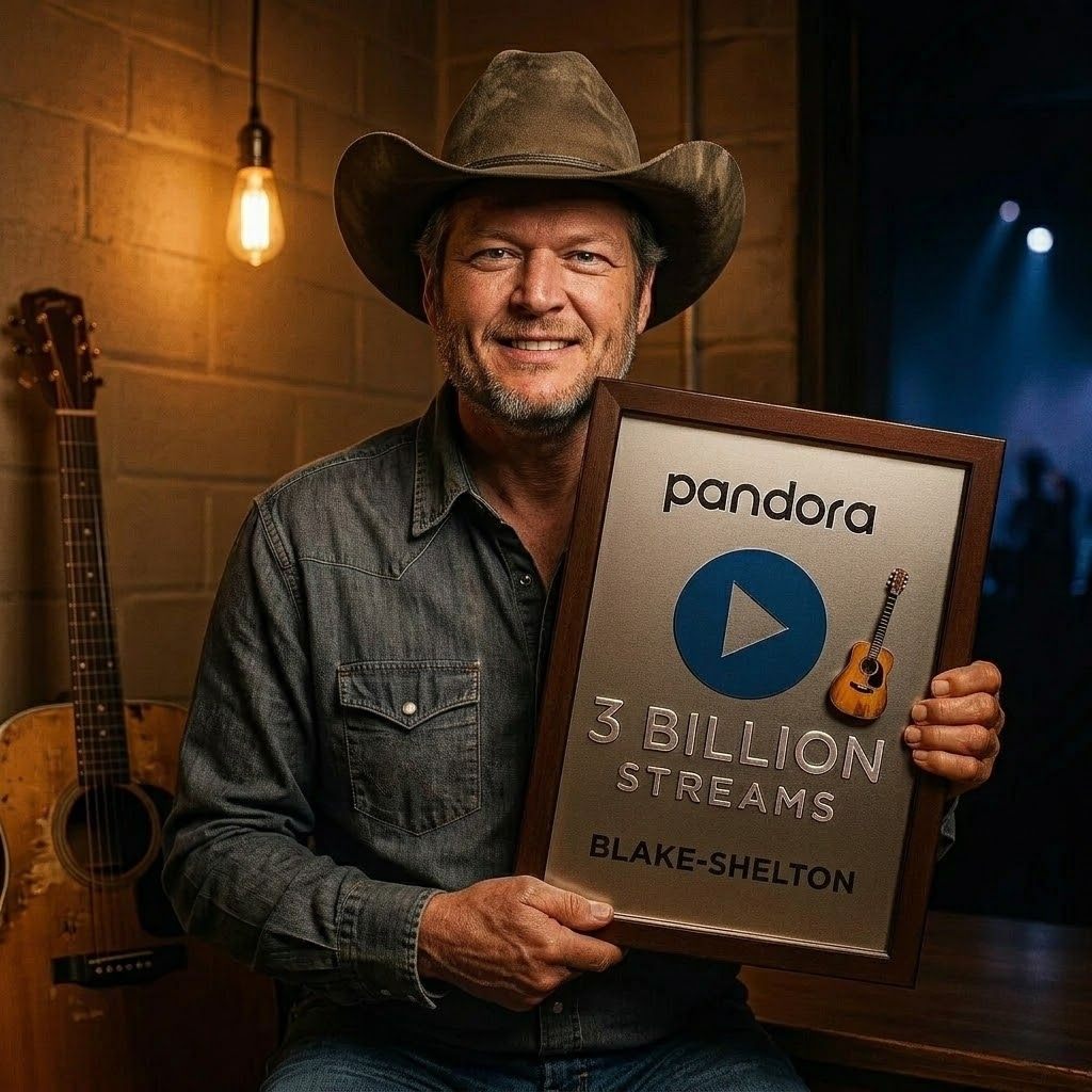 🚨 3 BILLION STREAMS, ONE HEARTLAND GIANT: BLAKE SHELTON SHATTERS RECORDS! 🚨