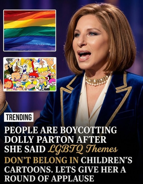 🎭 Barbra Streisand at the Center of Online Storm as Debate Over Children’s Media and LGBTQ Representation Intensifies