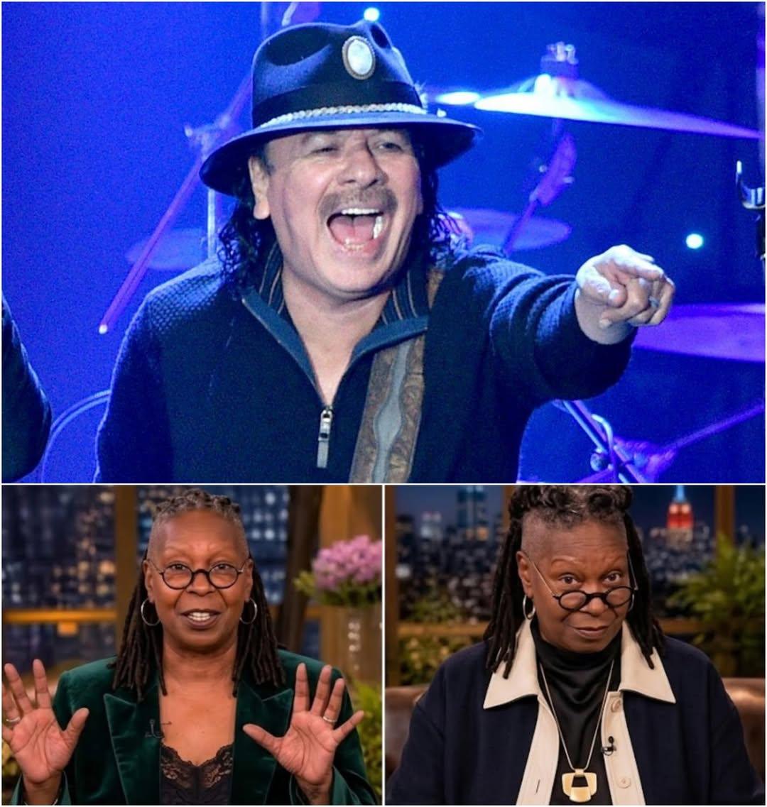 BREAKING NEWS: Carlos Santana Sparks National Debate After Controversial Comments About Whoopi Goldberg