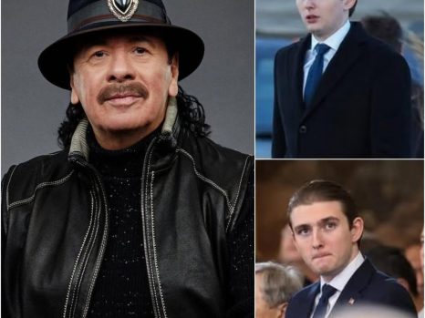 🔥 A Moment That Froze an International Summit: Barron Trump and Carlos Santana in a 47-Second Silence That Changed the Room