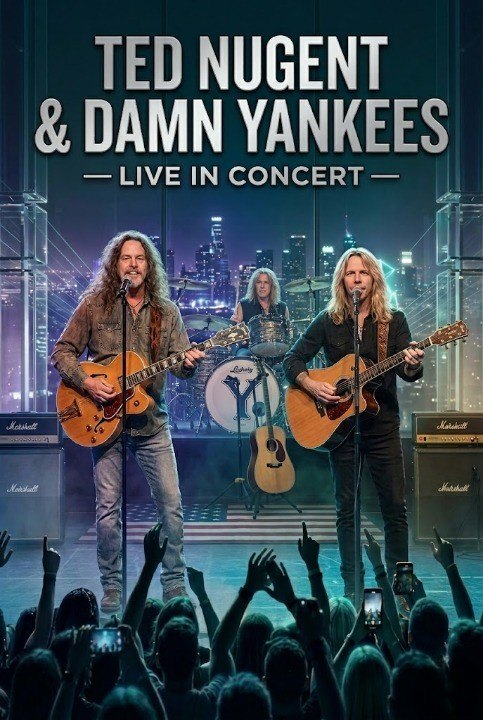 🎸 It’s Truly Happening — And It May Never Be Repeated: Ted Nugent and Damn Yankees Announce Explosive 2026 Stadium Reunion Tour