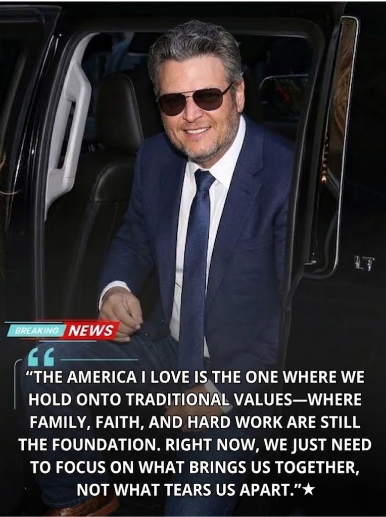 🚨 BLAKE SHELTON’S BOLD REMARKS IGNITE NATIONAL DEBATE! 🚨