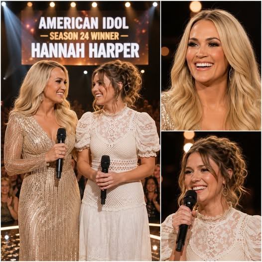 “SHE DESERVED THIS WIN!” — Carrie Underwood’s Emotional Reaction to Hannah Harper’s American Idol Victory Has Fans in Tears