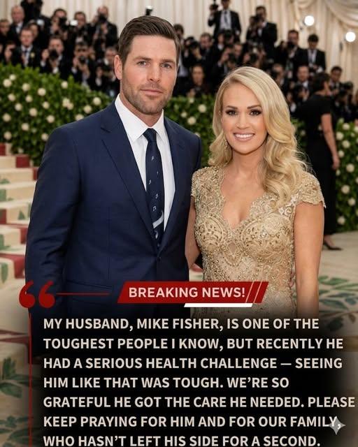 “THANK YOU FOR HOLDING US UP THROUGH THIS” — Carrie Underwood Shares Emotional Statement About Husband’s Condition After Quietly Stepping Away