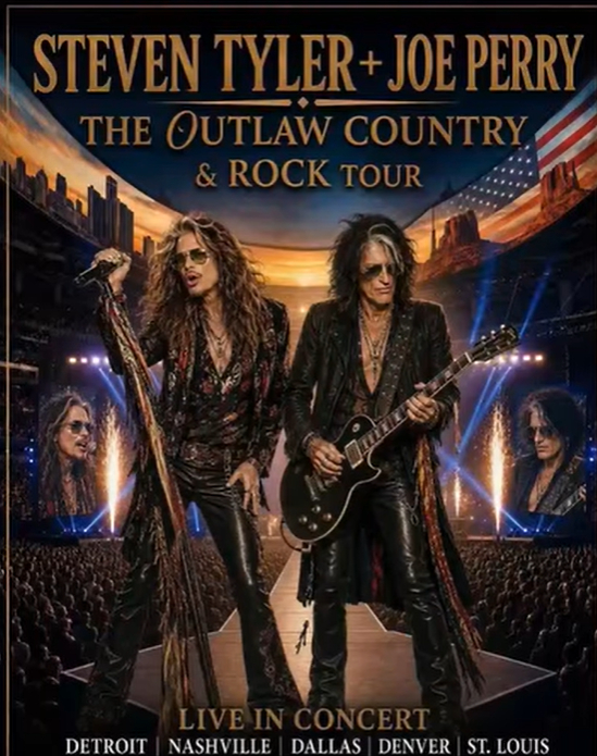 “THE DEMONS ARE BACK ON STAGE!” — Steven Tyler and Joe Perry’s Explosive 2026 Tour Announcement Sends Rock Fans Into Emotional Meltdown
