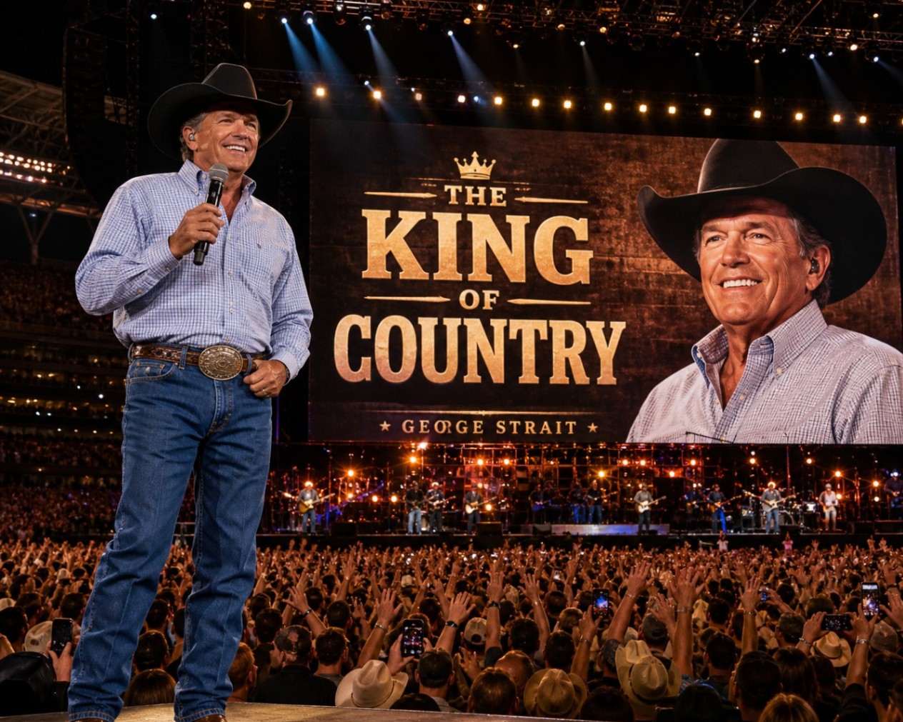 “I STILL LOVE WALKING OUT THERE” — AT 73, George Strait PROVES THE KING OF COUNTRY ISN’T READY TO RIDE AWAY