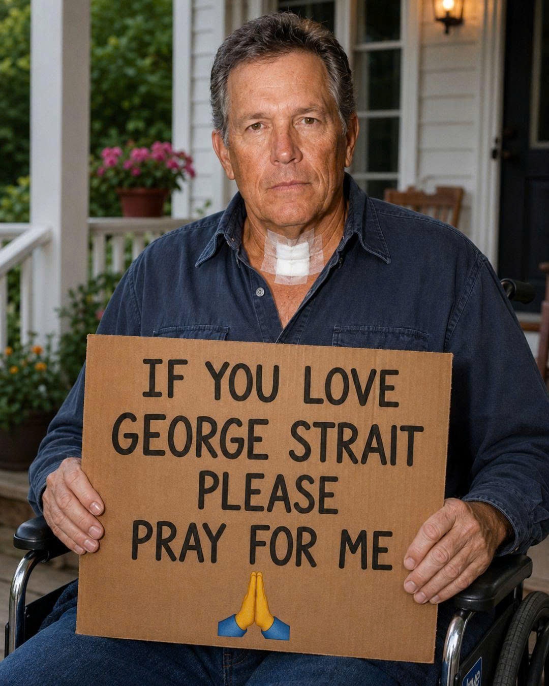 “EMOTIONAL UPDATE — George Strait Needs Peace, Love, and Prayers 🙏💔”