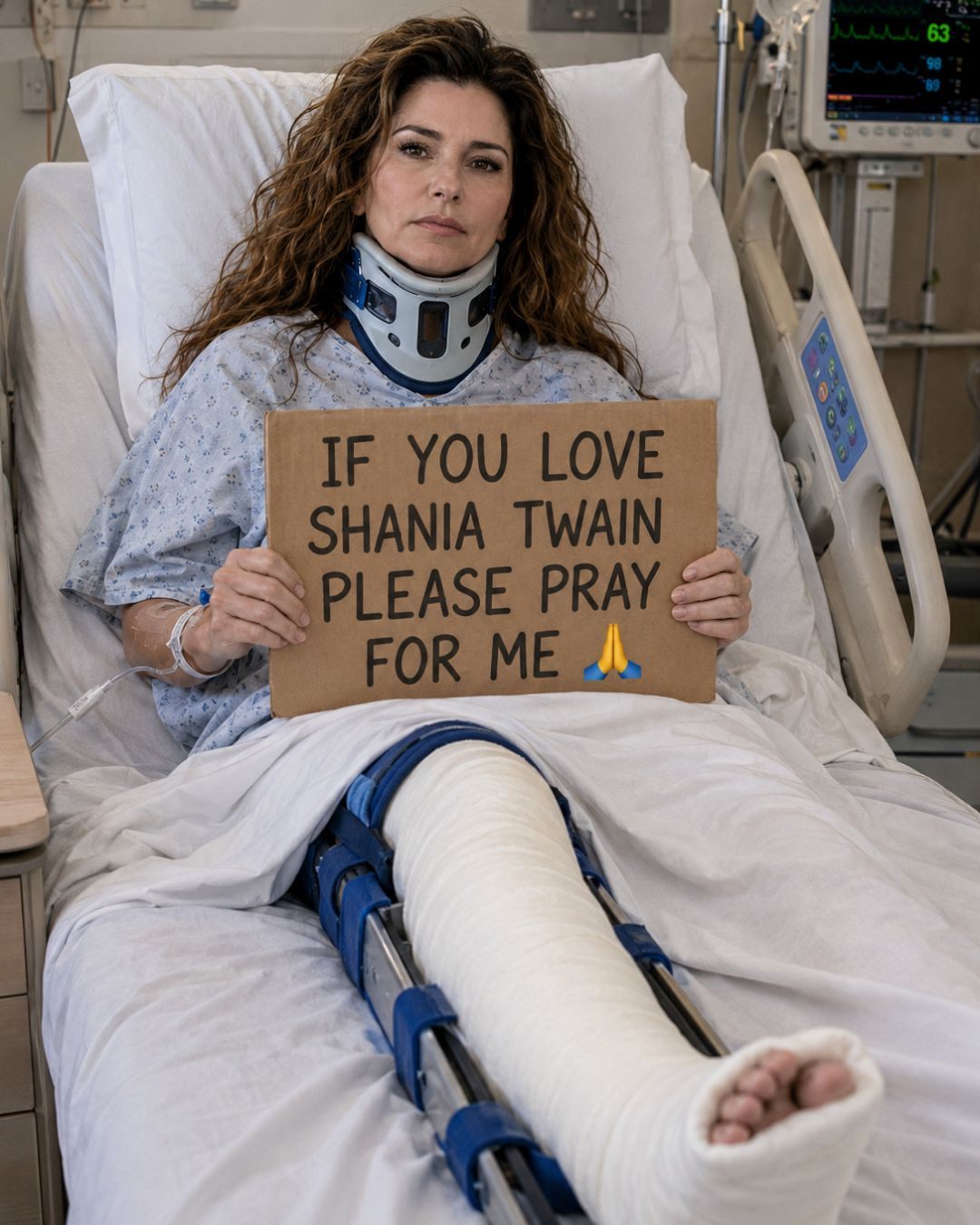 “SHE GAVE US HER VOICE FOR A LIFETIME… NOW Shania Twain NEEDS OUR LOVE.”