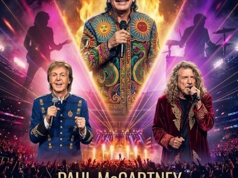 GOOD NEWS: “ONE LAST RIDE” WORLD TOUR ANNOUNCED — Carlos Santana, Paul McCartney & Robert Plant UNITE FOR A ONCE-IN-A-GENERATION MUSIC EVENT