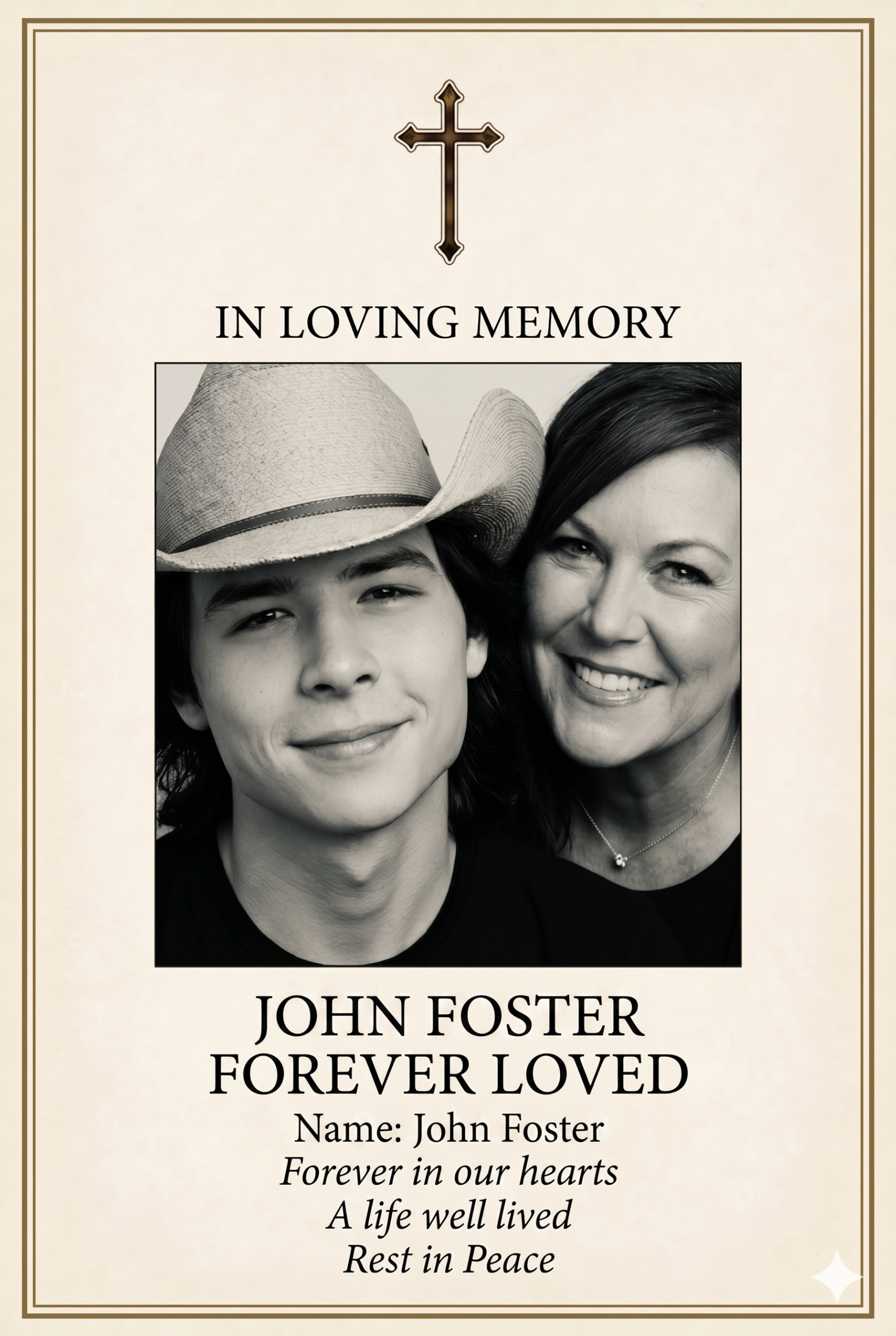 💔 Tragic Loss: The Entire Family Mourns as They Announce the Death of John Foster’s Mother, Who Passed Away at the Age of 80 During Her Final Days Surrounded by Family