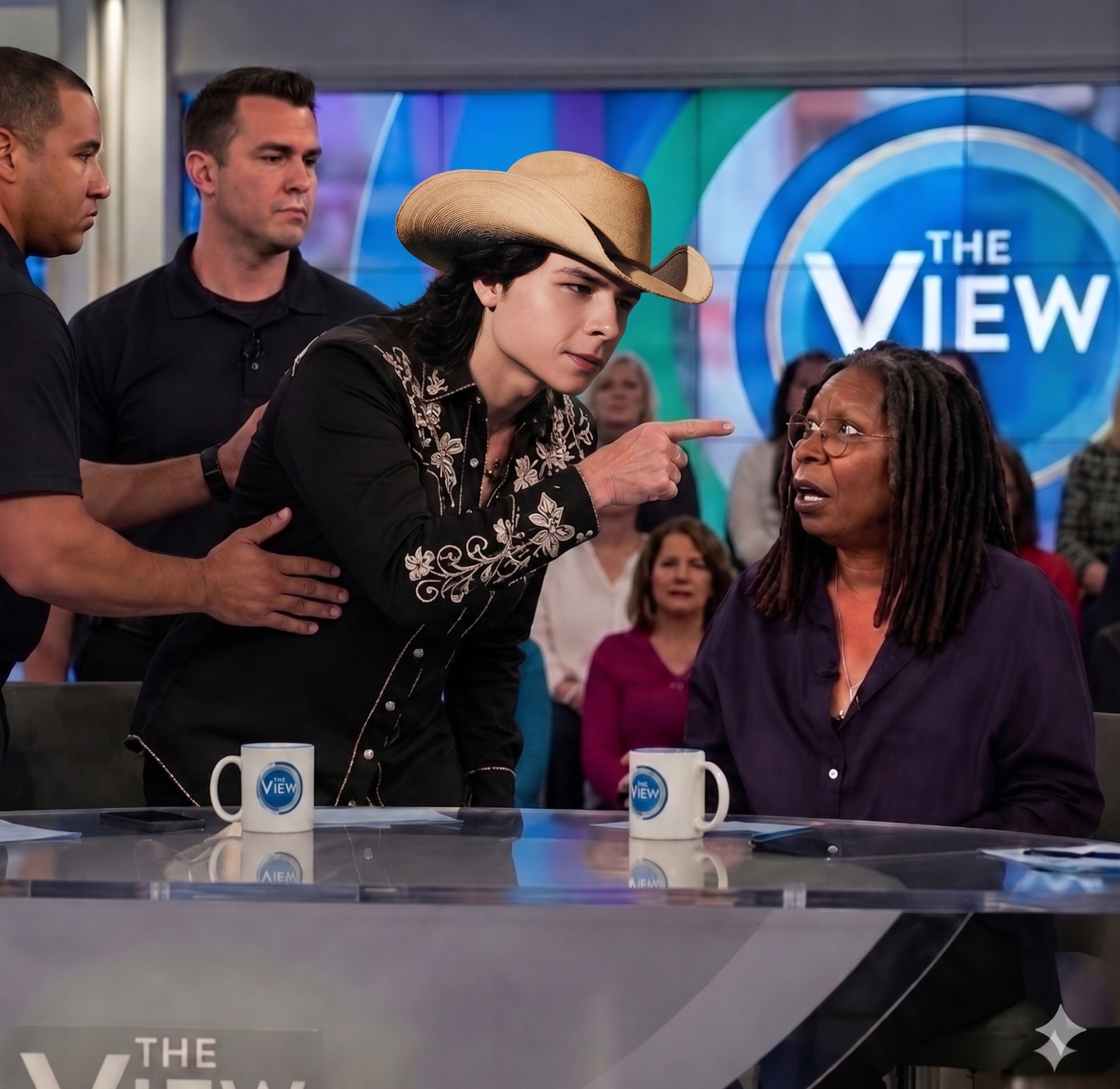 The moment John Foster stepped onto the set of The View, it quickly became clear that the segment was not going to unfold like a routine daytime television discussion.