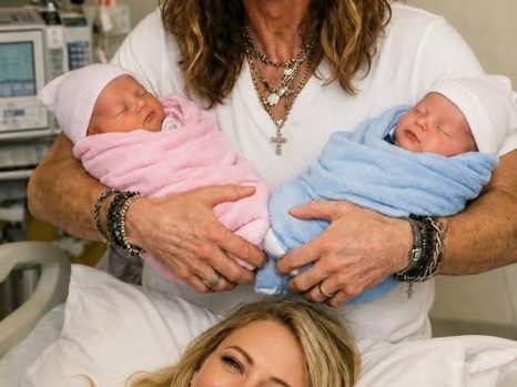 “HOLLYWOOD DID A DOUBLE TAKE” — Fictional Twin Baby Announcement From Steven Tyler and Aimee Preston Sends the Internet Into Total Chaos
