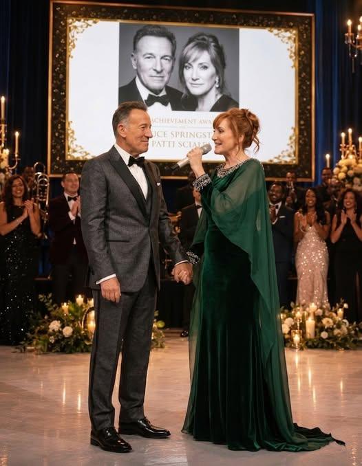 “THE ENTIRE ROOM FELL SILENT” — Patti Scialfa’s Emotional Performance for Bruce Springsteen Leaves Fans Around the World in Tears